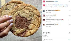 National Chocolate Chip Cookie Day August - Blondies Kitchen