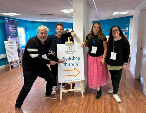 Grow Digital speaker team photo including Rachael Dines, Chartered Marketer