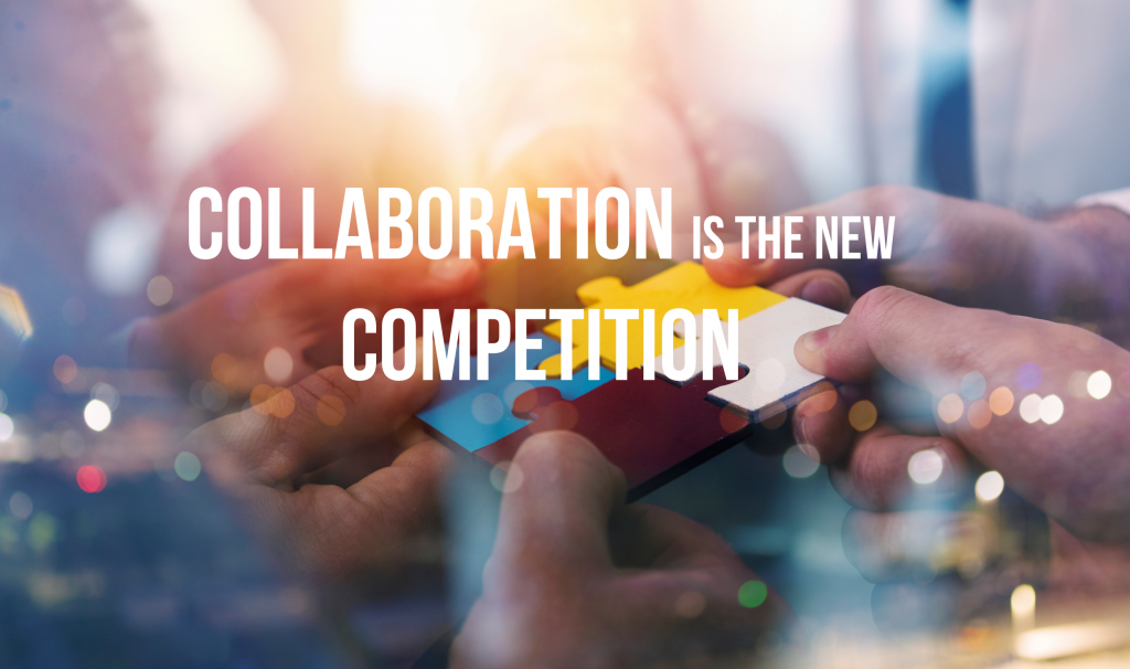 Collaboration is the new competition, graphic.