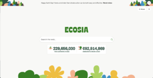 Ecosia Homepage