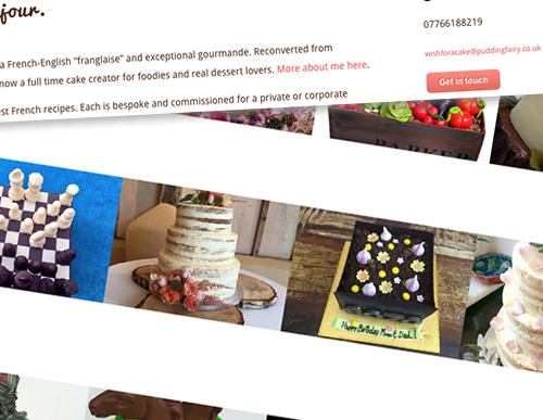 Pudding Fairy flyer design