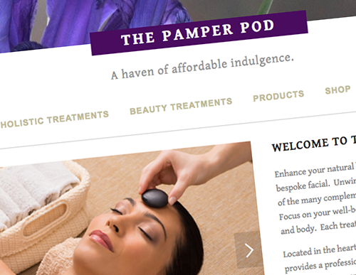 Pudding Fairy website redesign