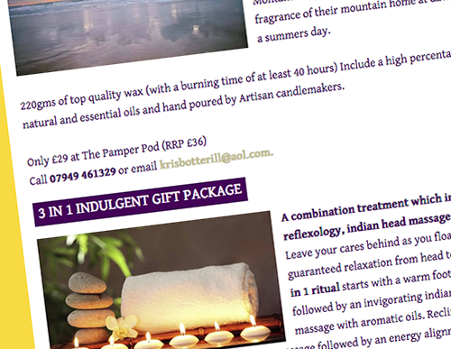 Pudding Fairy website redesign