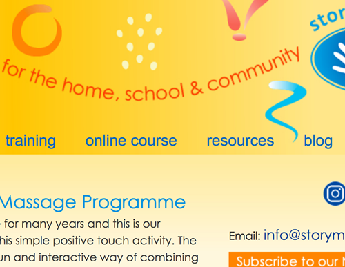 Story Massage design work